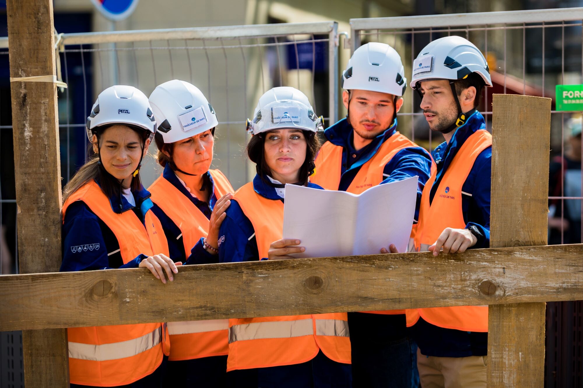 Collaborateurs Fraîcheur de Paris
